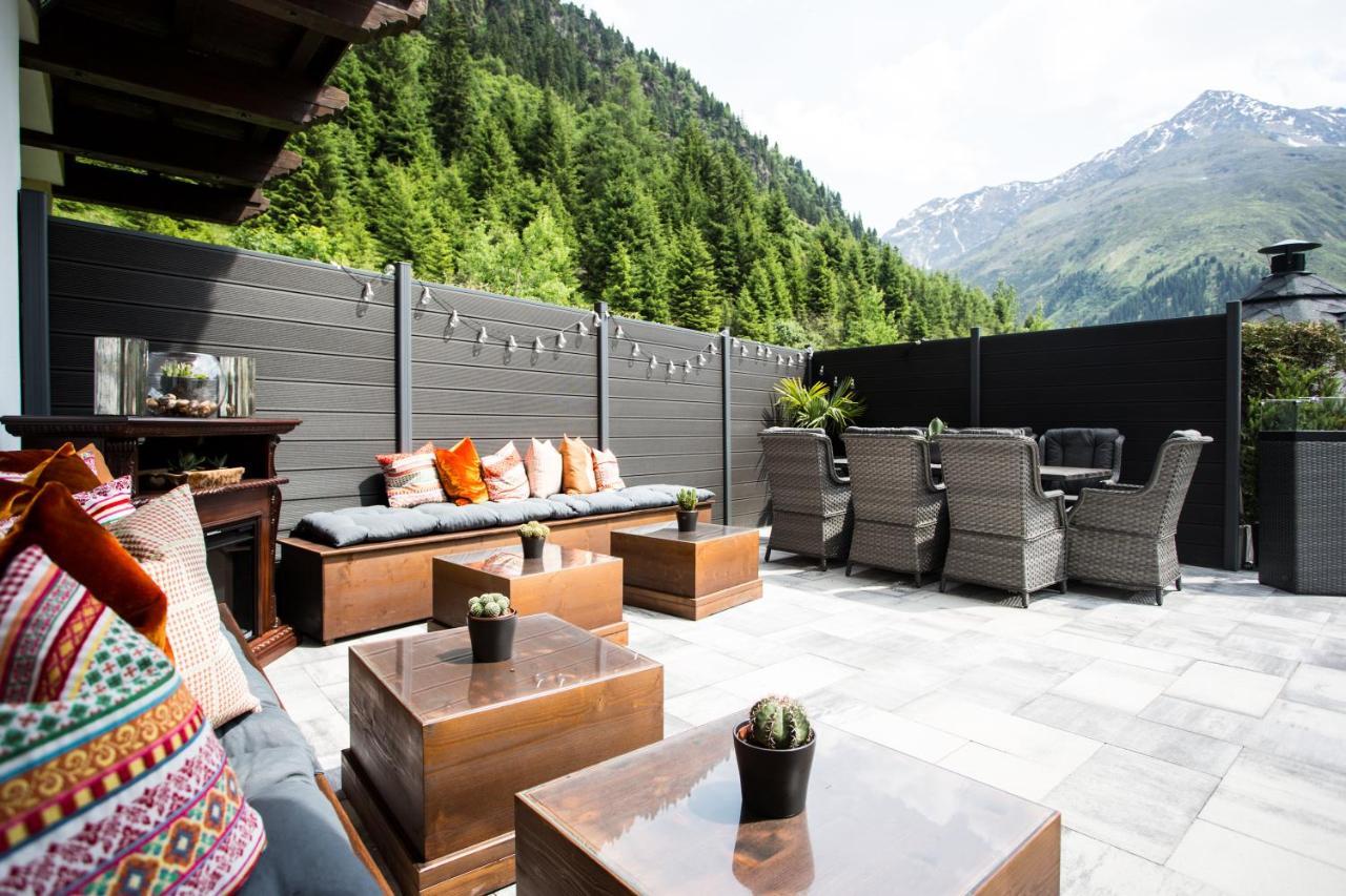Boutique Hotel Mandarfnerhof Sankt Leonhard im Pitztal Exterior foto